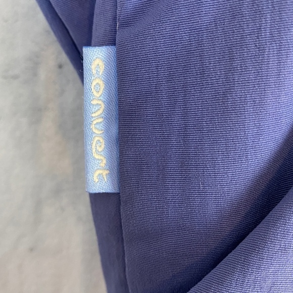 Columbia Convert Jacket Womens Med Purple Yellow Vintage Y2K Convertible Hooded - Picture 13 of 14